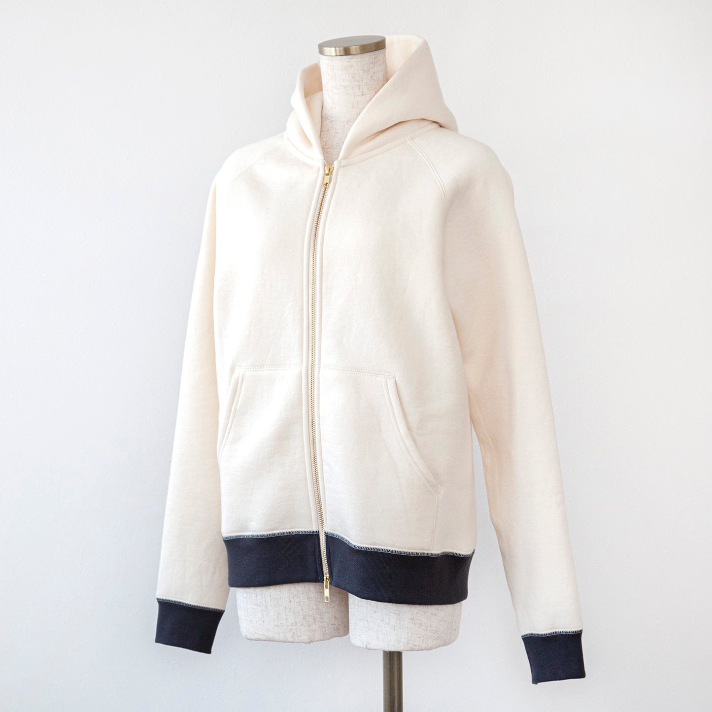 Hooded Sweatshirt – Unbleached