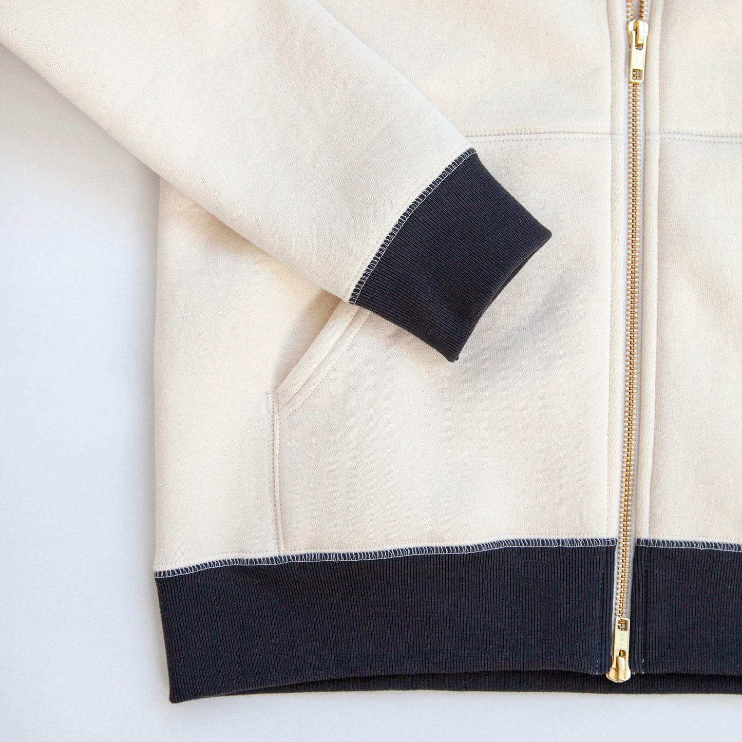 Hooded Sweatshirt – Unbleached