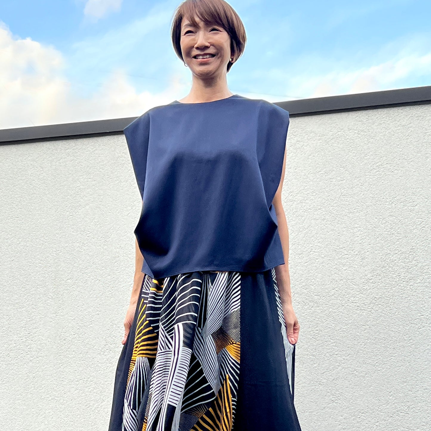 オリジナルブラウス(ネイビー)