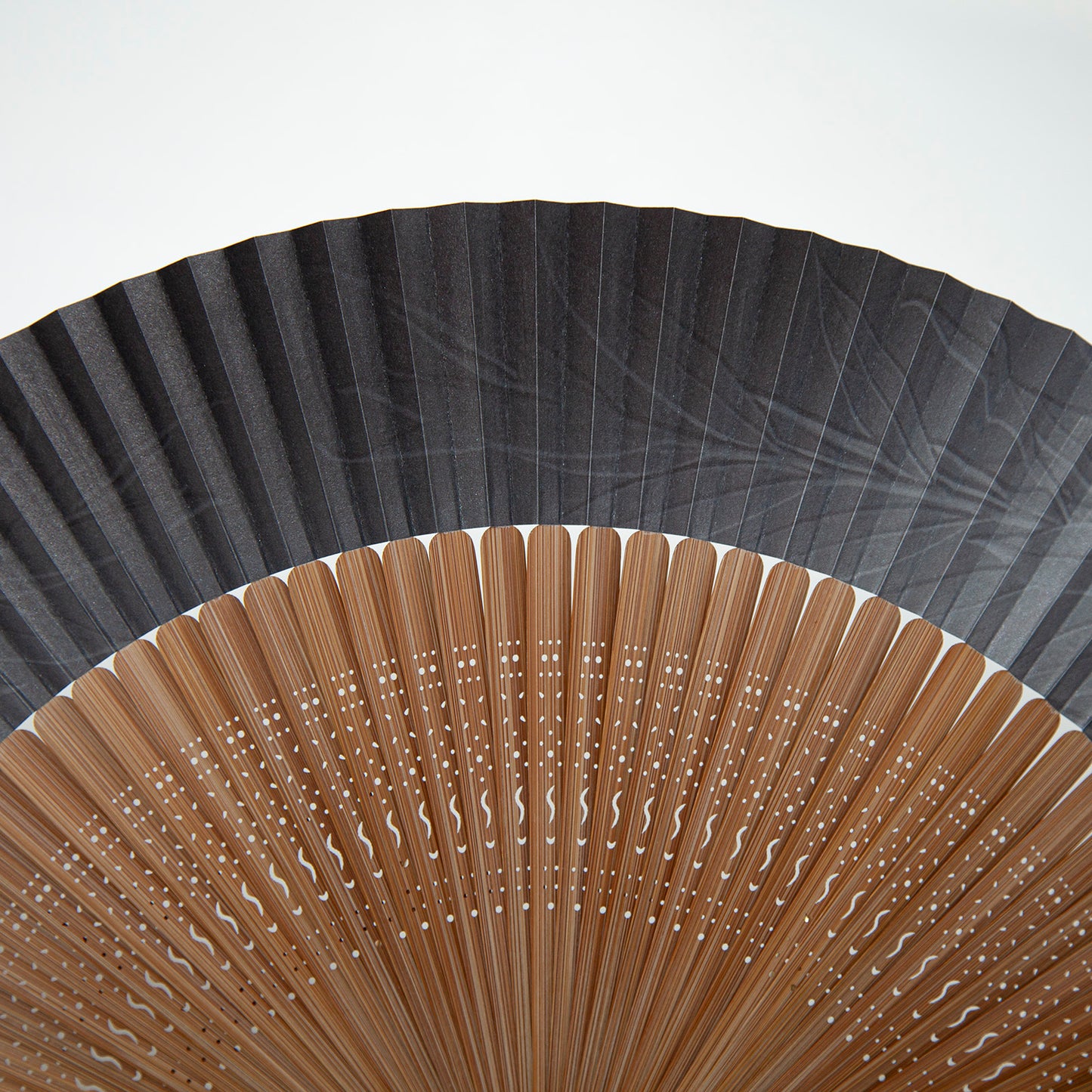 オリジナル扇子・柳 大短地(扇子袋付き)