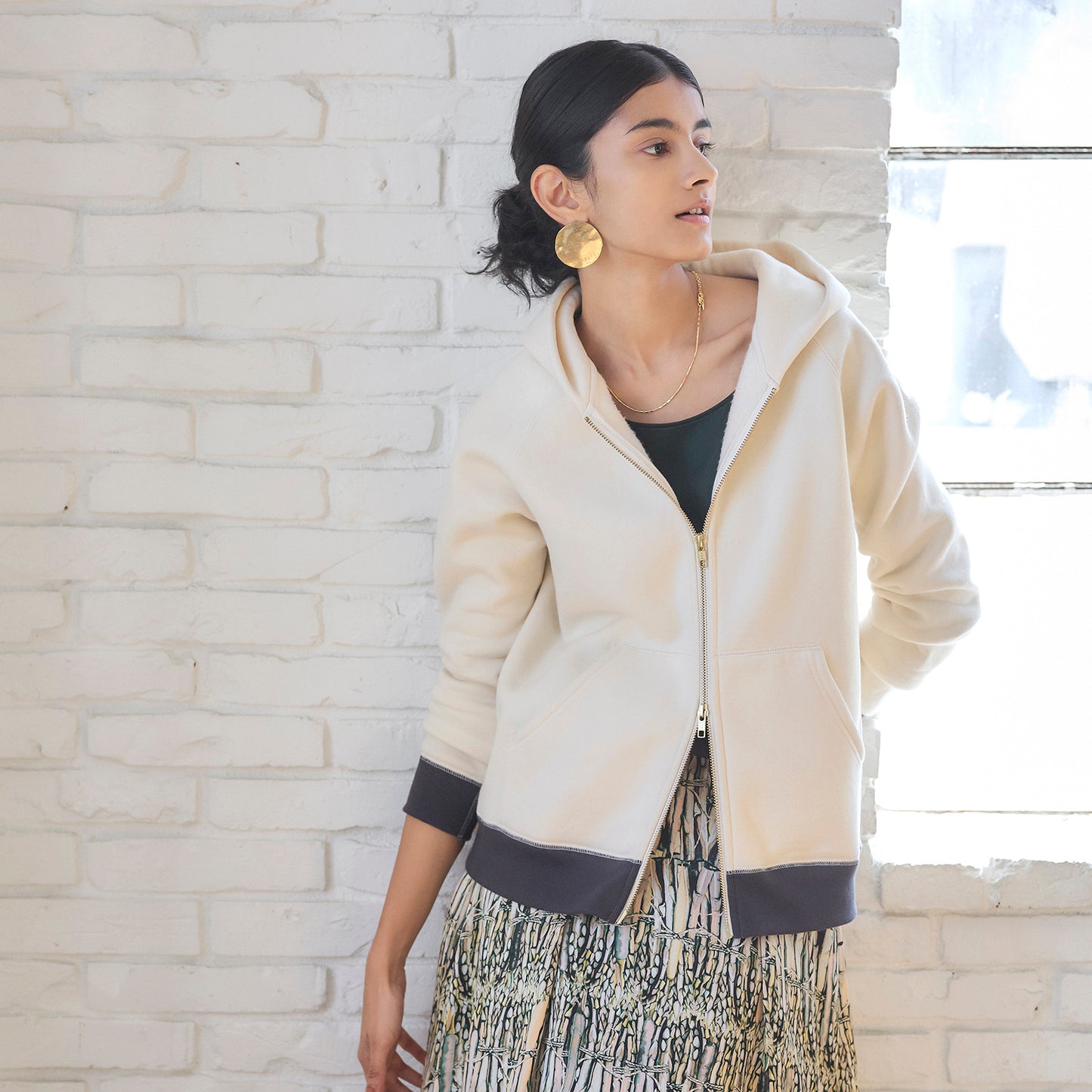 FLY HIGHオリジナルパーカー（バイカラー）