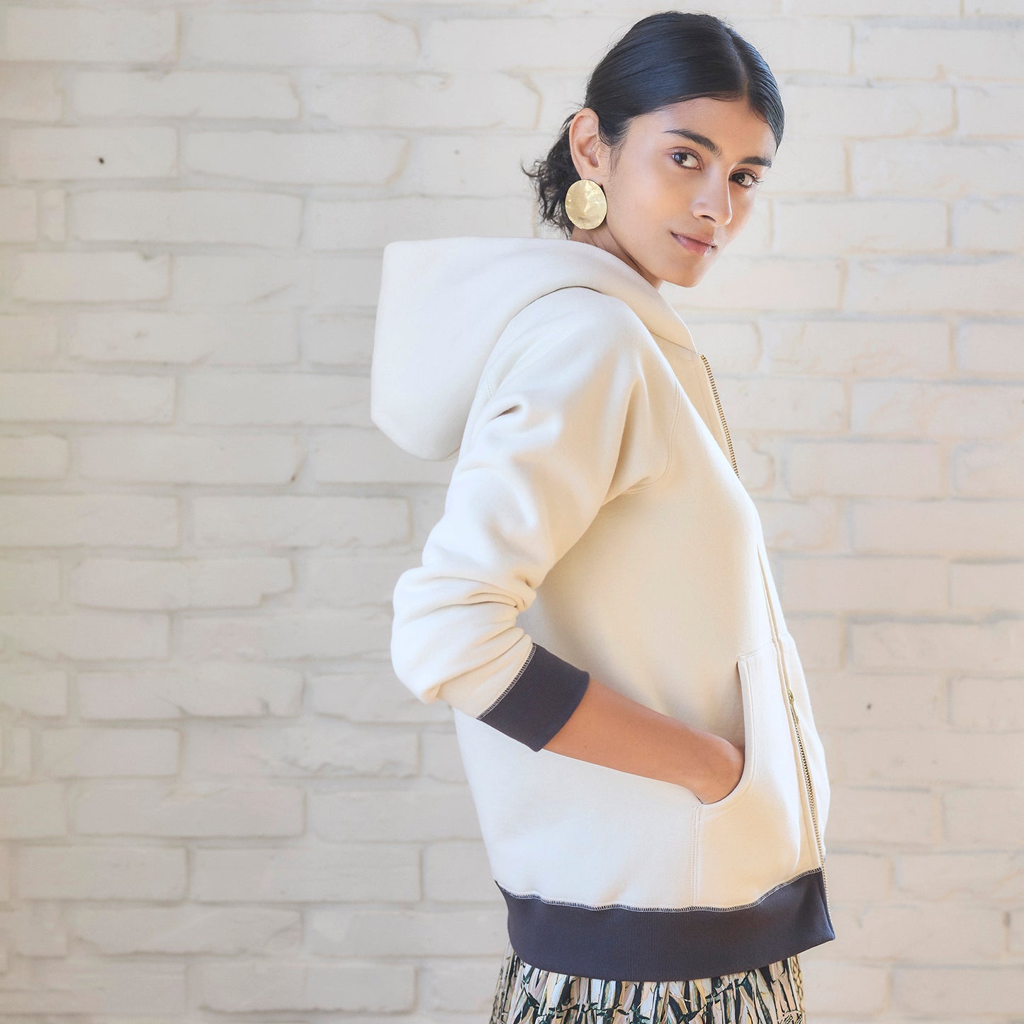 FLY HIGHオリジナルパーカー（バイカラー）