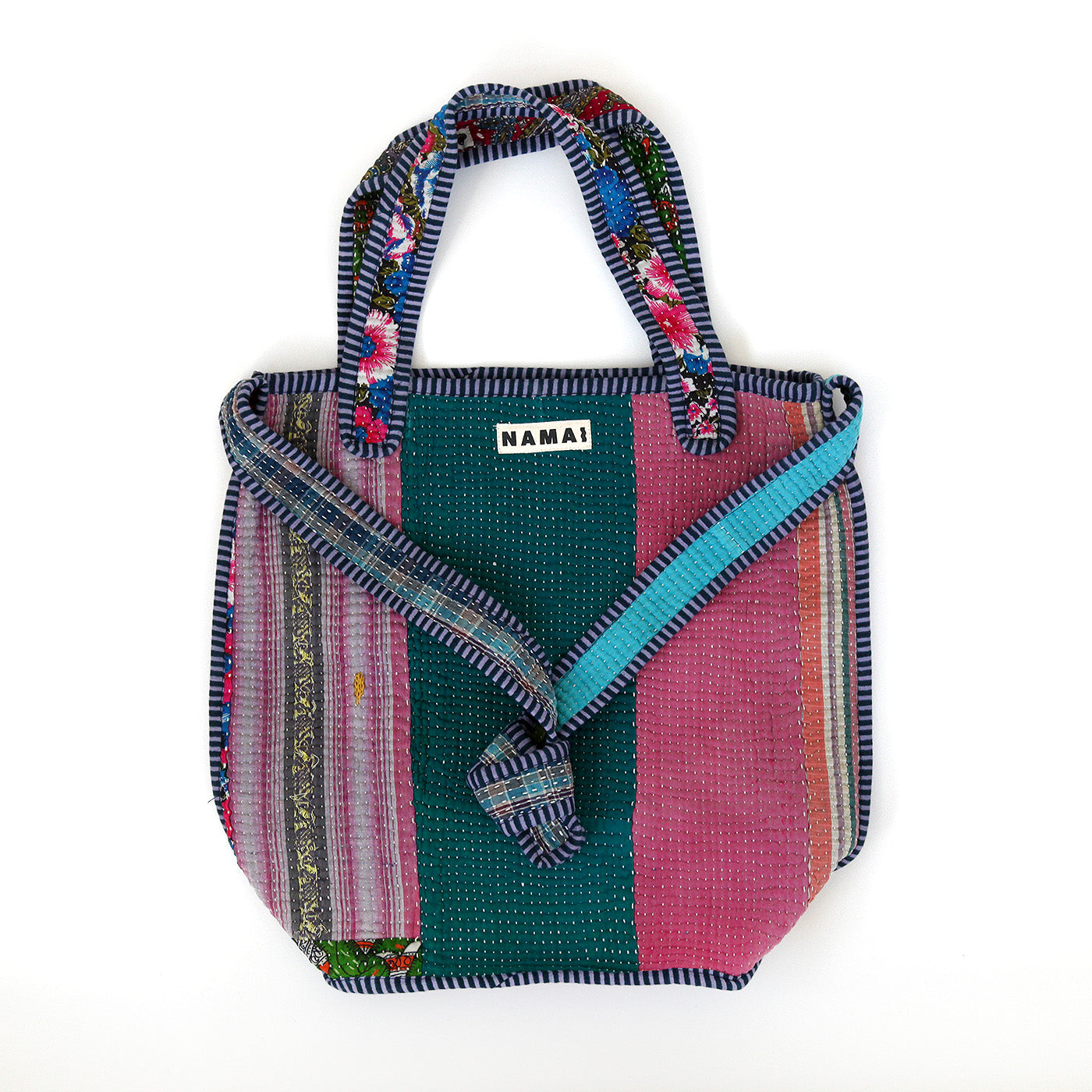 NAMAI Quilted Kantha Bag-11