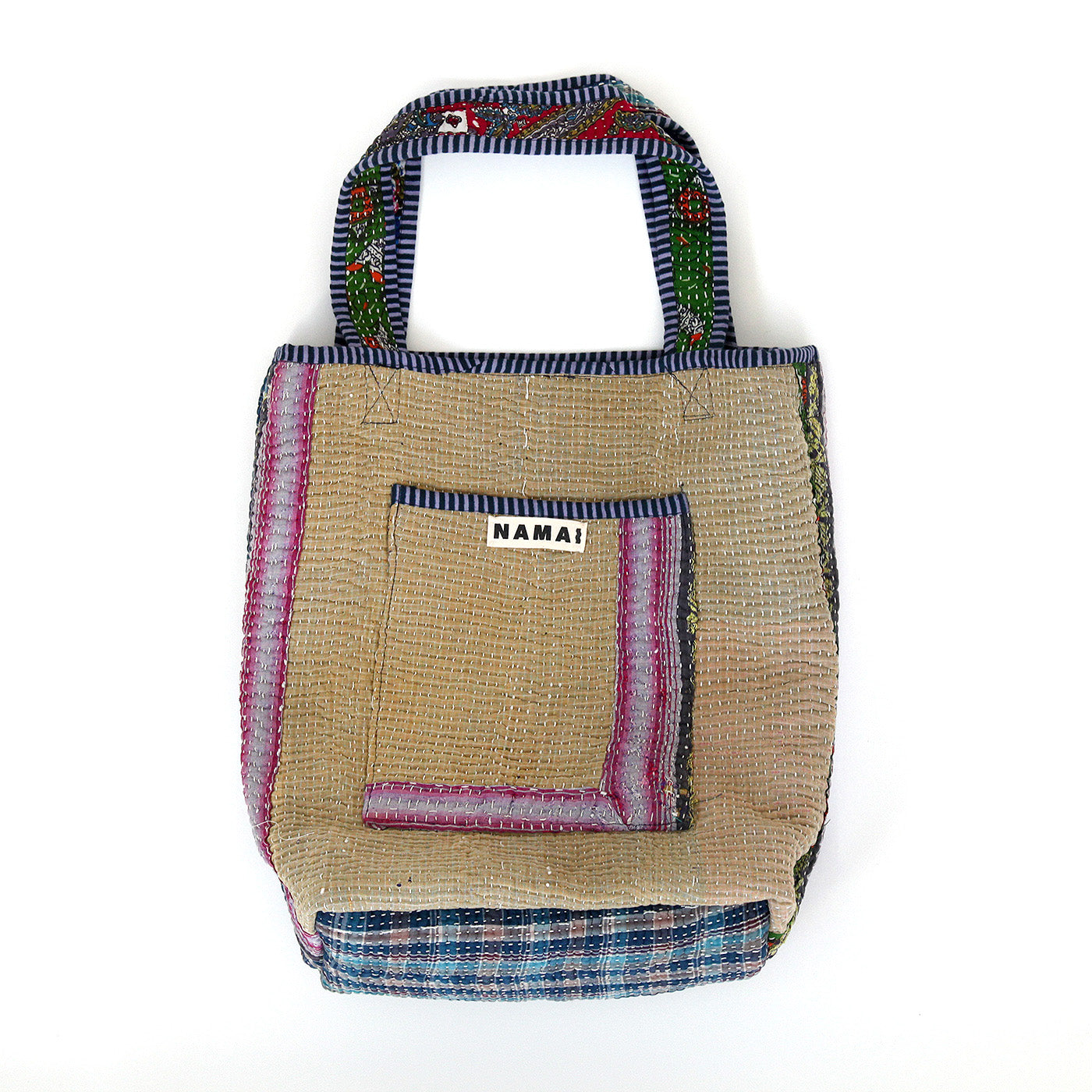 NAMAI Quilted Kantha Bag-11