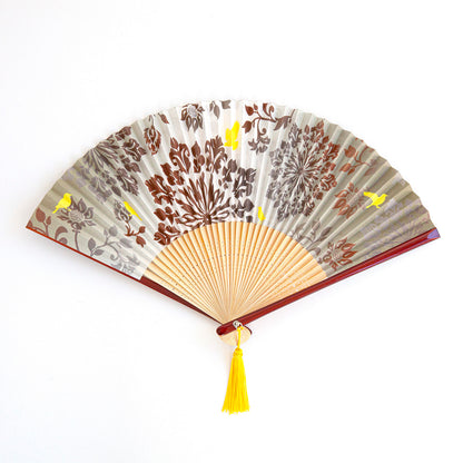 FOLDING FAN WITH POUCH 