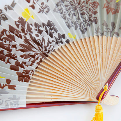 FOLDING FAN WITH POUCH 