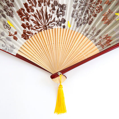 FOLDING FAN WITH POUCH 