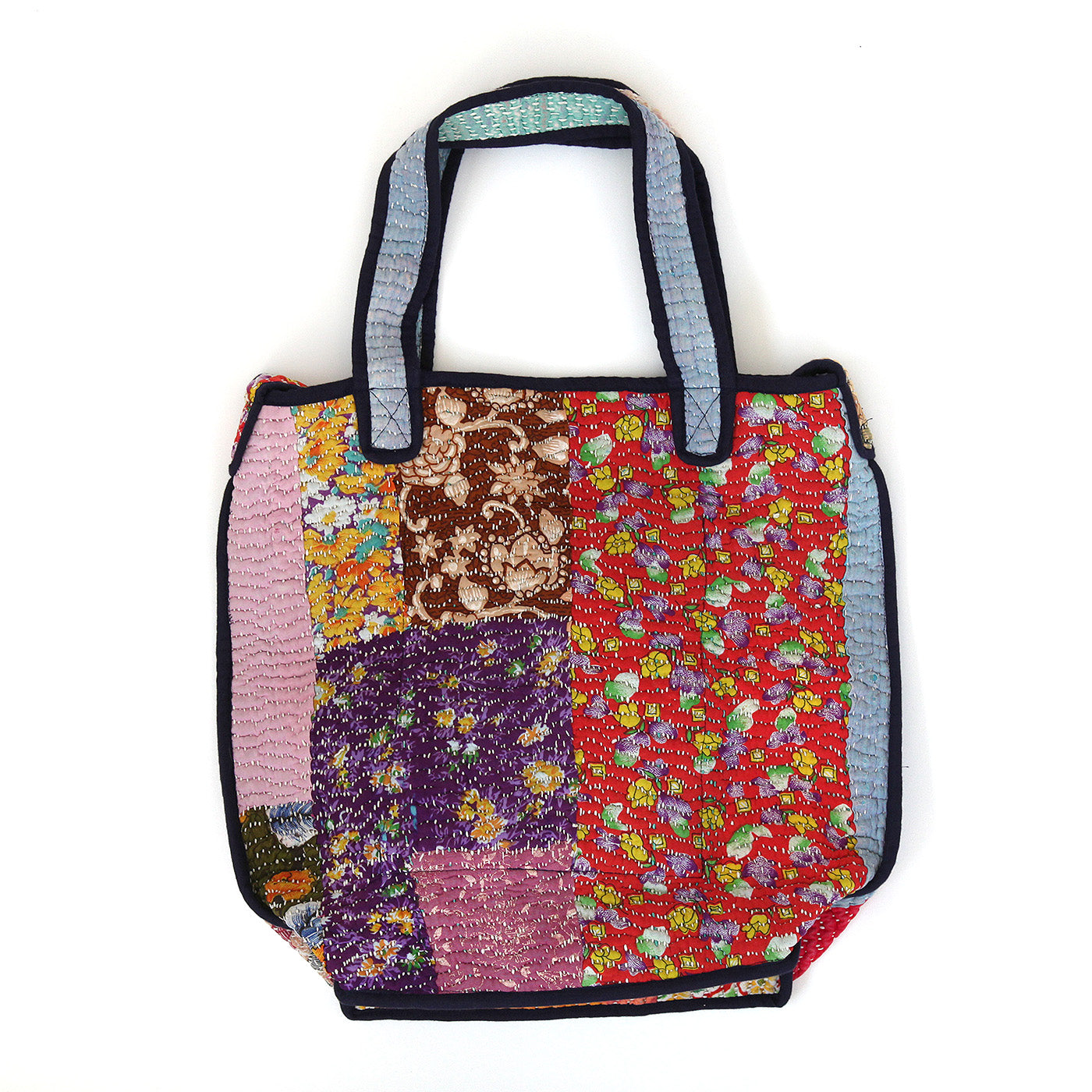 バッグ NAMAI The Falu Quilted Kanteen Bag NAMAI Quilted Kantha Bag-07 – FLYHIGH STYLE