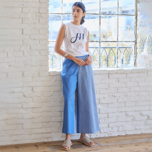 デニムストライプパンツ