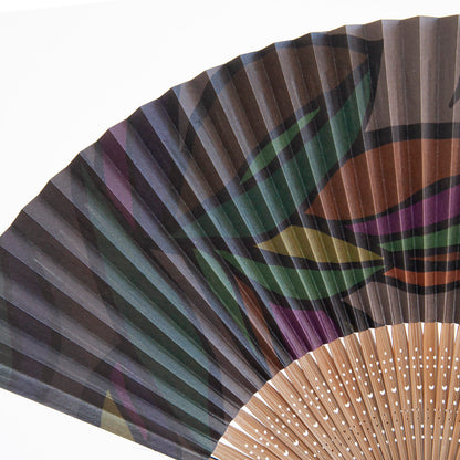 FOLDING FAN WITH POUCH 