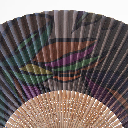 FOLDING FAN WITH POUCH 