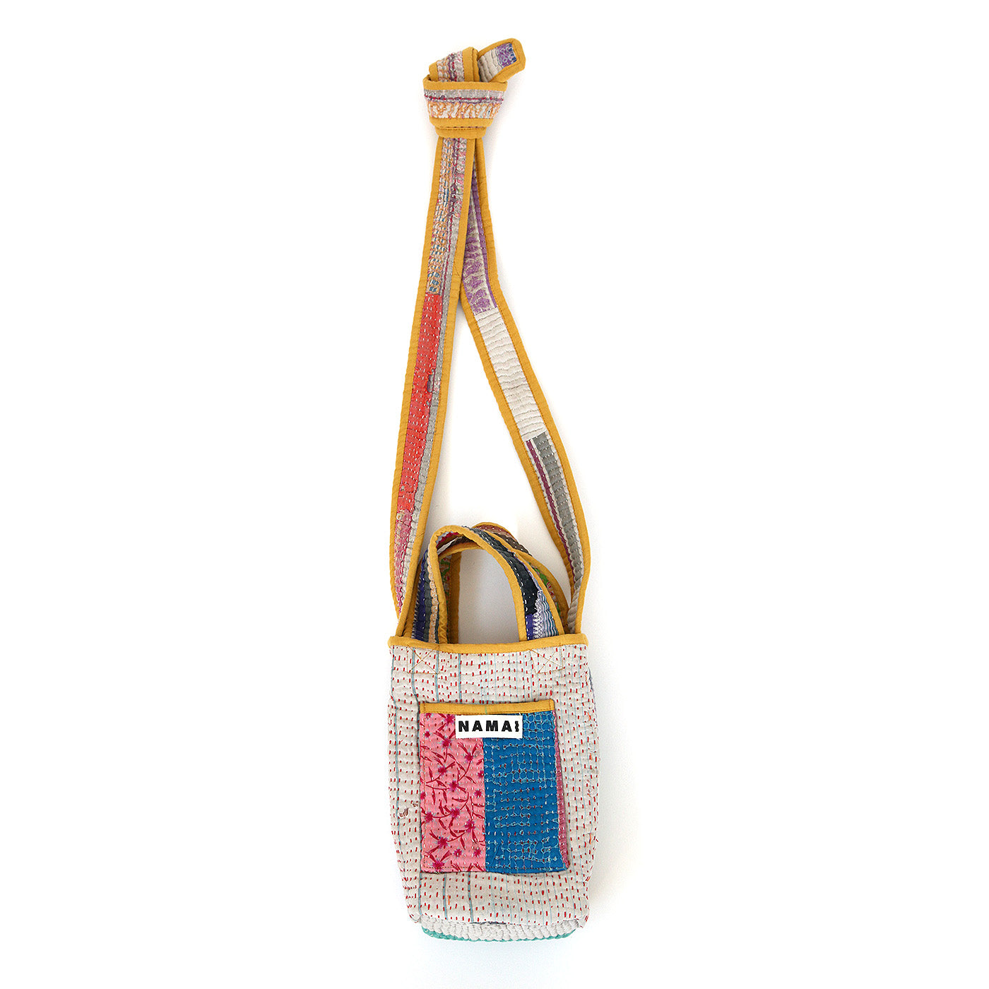 NAMAI Quilted Kantha miniBag-03