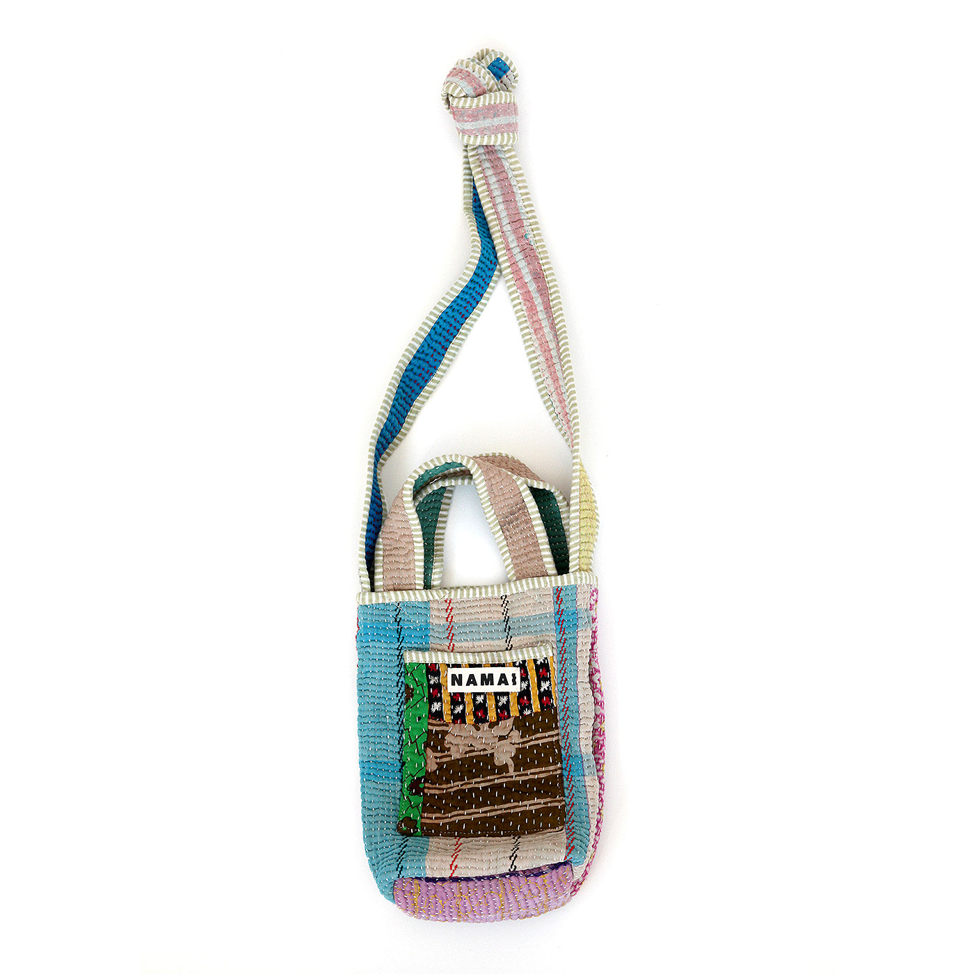 NAMAI Quilted Kantha Mini Bag - 04