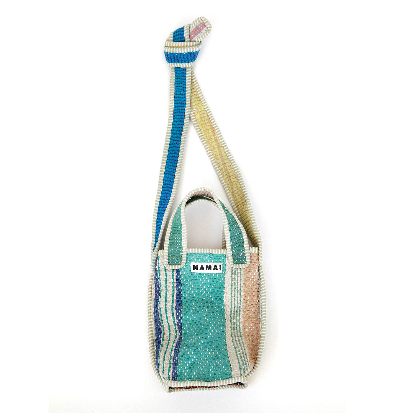 NAMAI Quilted Kantha Mini Bag - 04