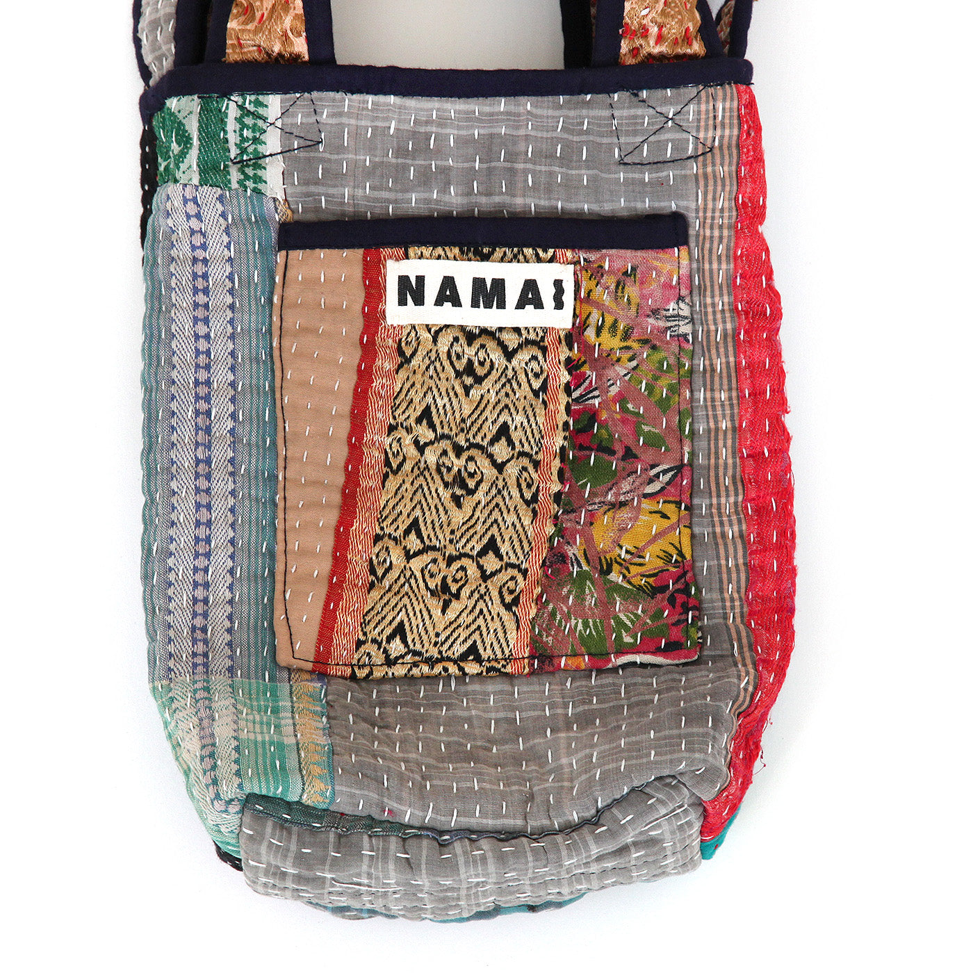 NAMAI Quilted Kantha miniBag-06