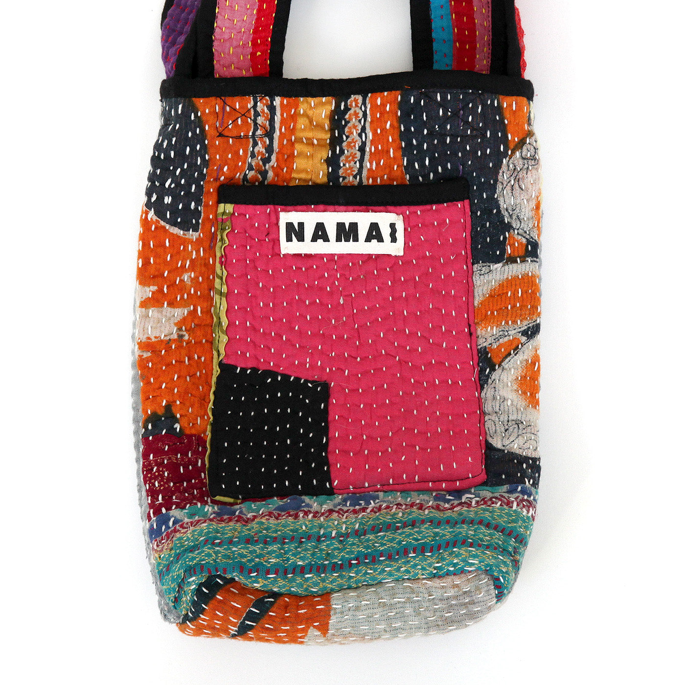 NAMAI Quilted Kantha miniBag-08