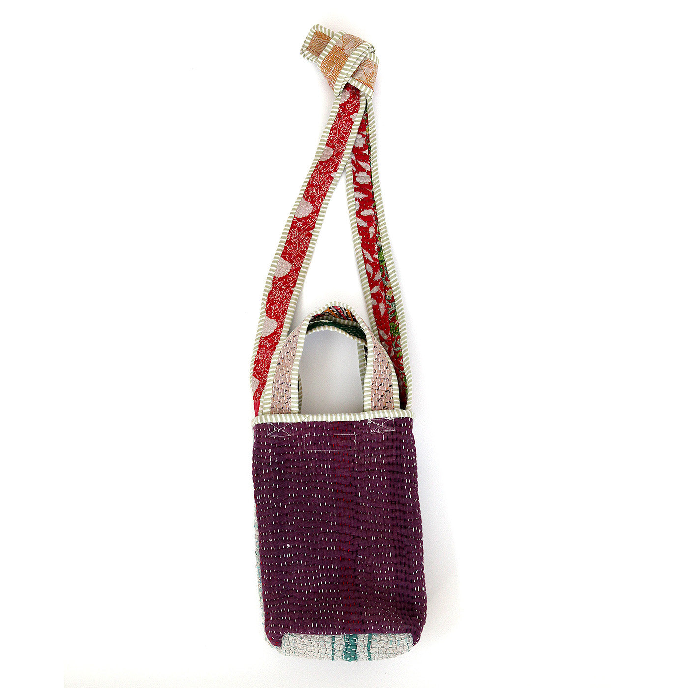 NAMAI Quilted Kantha miniBag-10