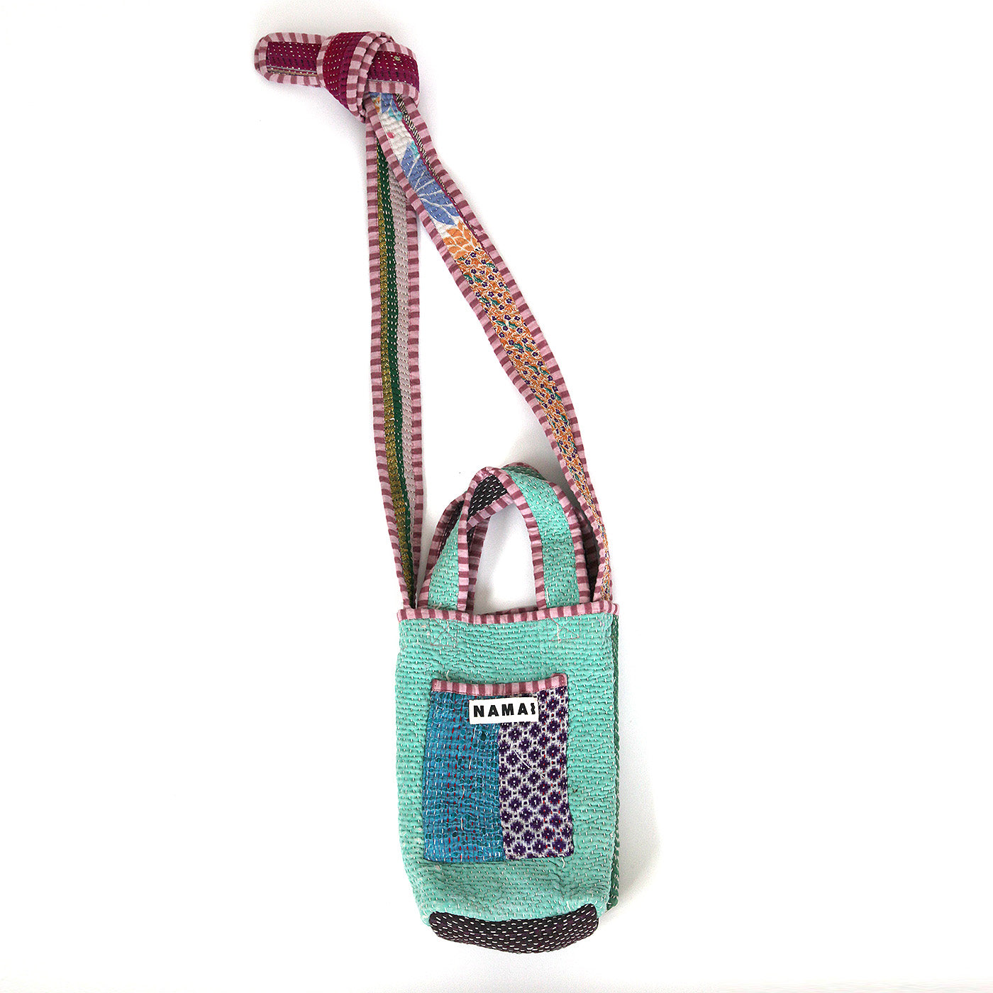 NAMAI Quilted Kantha miniBag-11
