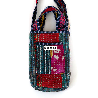 NAMAI Quilted Kantha miniBag-12